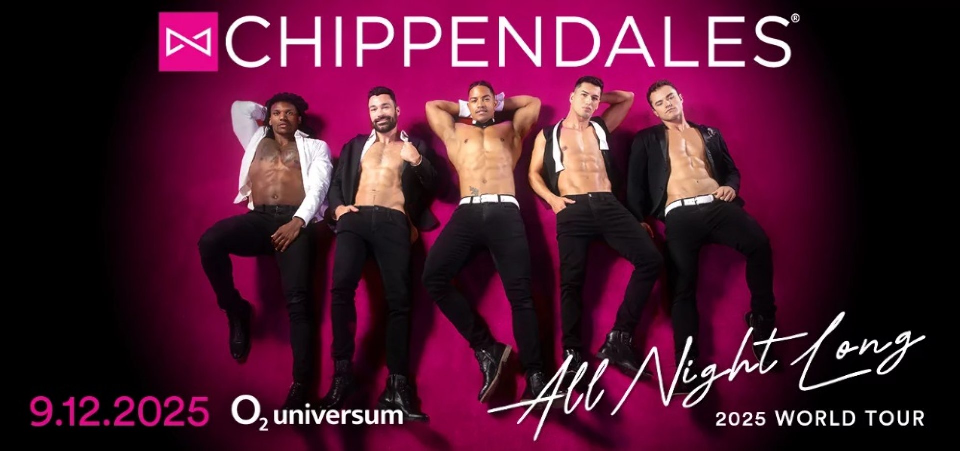 Chippendales, All Night Long 2025 Welt-Tour