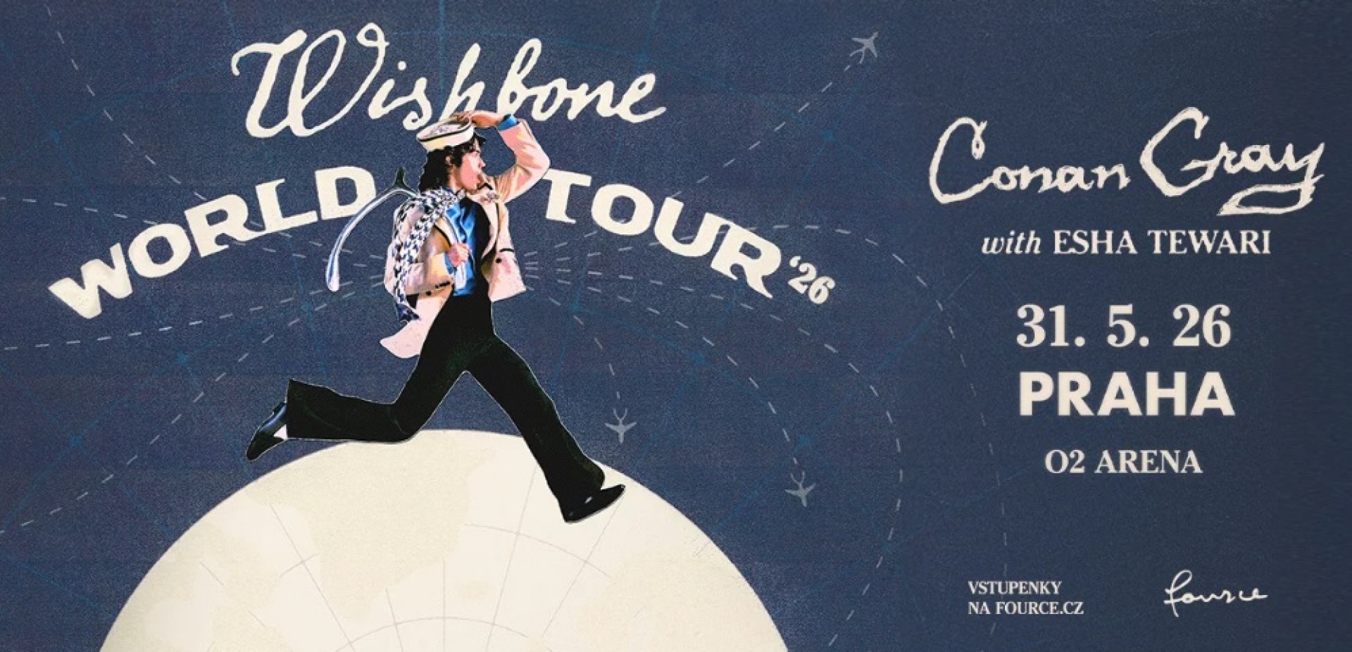 Conan Gray, Wishbone World Tour