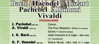 Bach Haendel Mozart Pachebel Albinoni Vivaldi