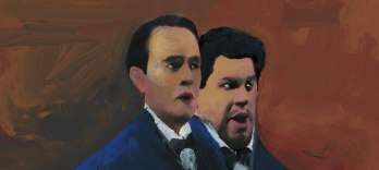 Francesco Meli, Luca Salsi und Nelson Calzi