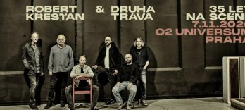 Robert Křesťan and Druhá tráva, 35 years on stage
